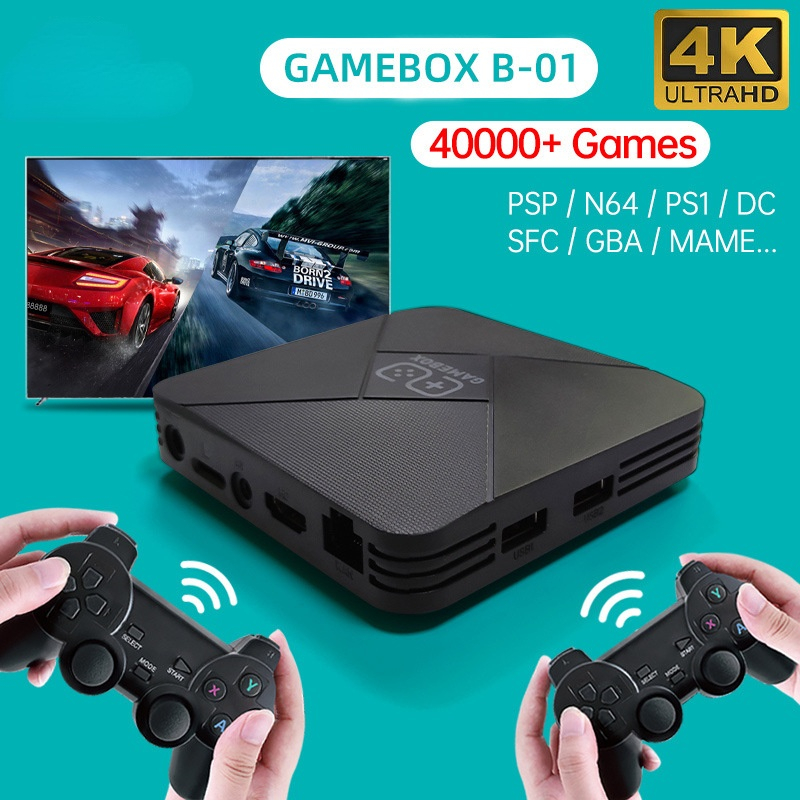 Gaming Console G5 - 게임박스 게임 박스 블랙 128GB 유선