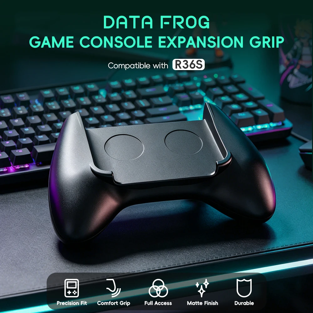 Gaming Console Deals - 데이터 프로그 R36S 게임 그립 인체공학적