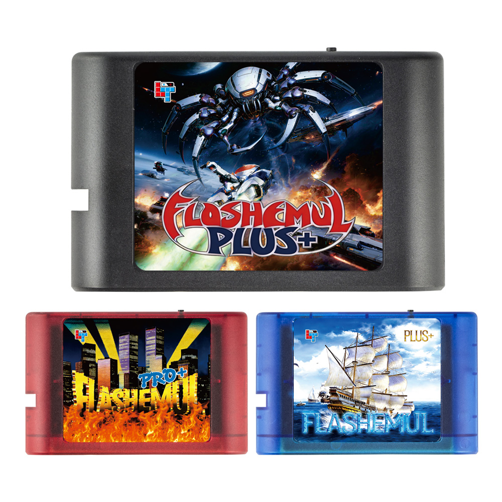 Gaming Console Genesis - 플래시엠멀 EDMD V1 프로 카트 MD