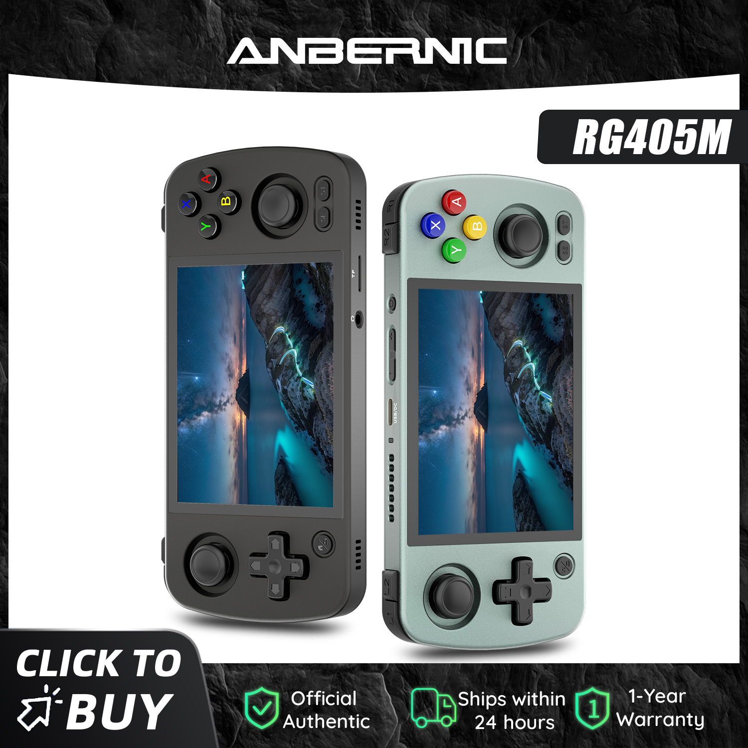 Gaming Console Old - Anbernic 안베르닉 RG405M 메탈 휴대용 게임