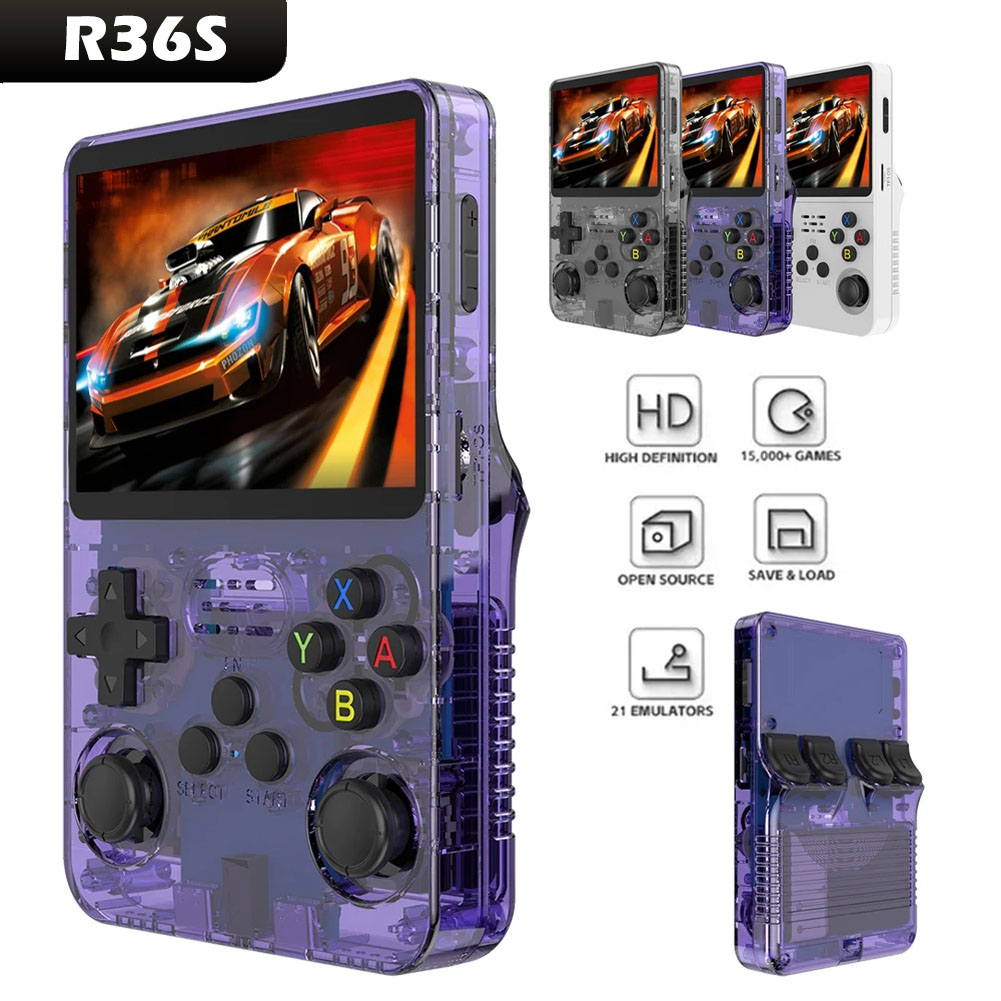 Gaming Console Old - 새로운 오픈 소스 R36S 레트로 핸드