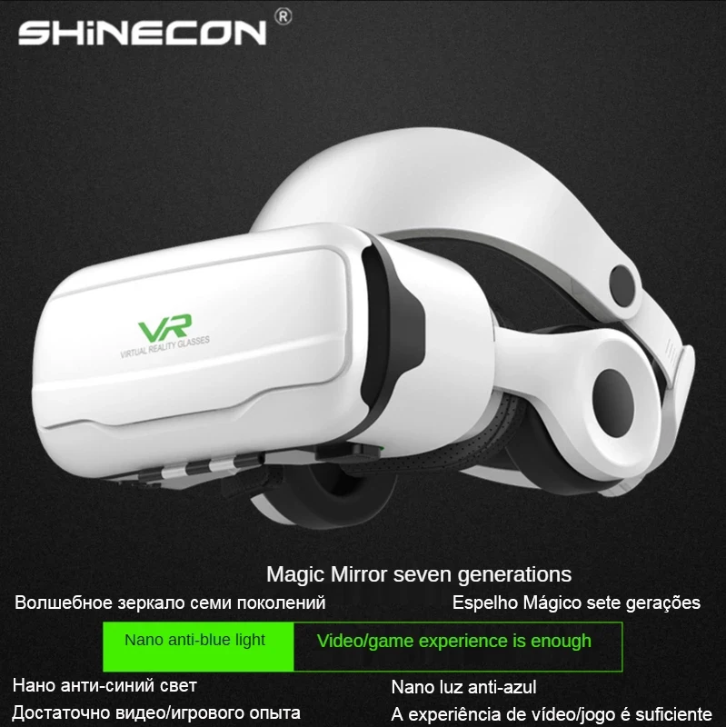 안드로이드 아이폰 스마트폰 휴대폰 게임용 VR 안경 가 - Gaming Console Vr 리뷰 및 가격
