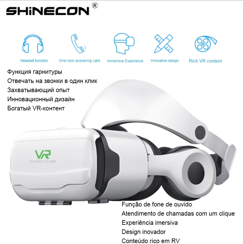 안드로이드 아이폰 스마트폰 휴대폰 게임용 VR 안경 가 - Gaming Console Vr 리뷰 및 가격