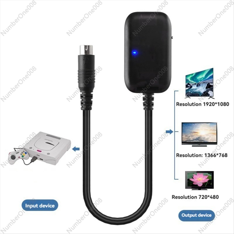 세가 새턴 게임 콘솔용 HDMI 변환 케이블 HD 72 - Gaming Console For Tv 리뷰 및 가격