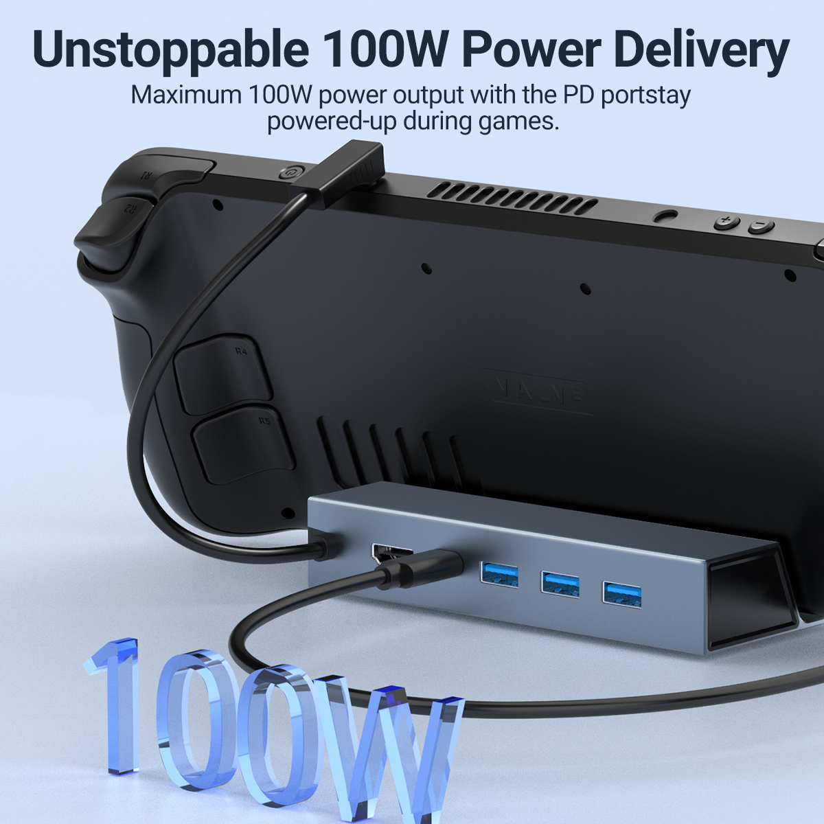 5 in 1 USB-C 게임 허브 타입-C 콘솔 도크  - Console Gaming Steam 리뷰 및 가격
