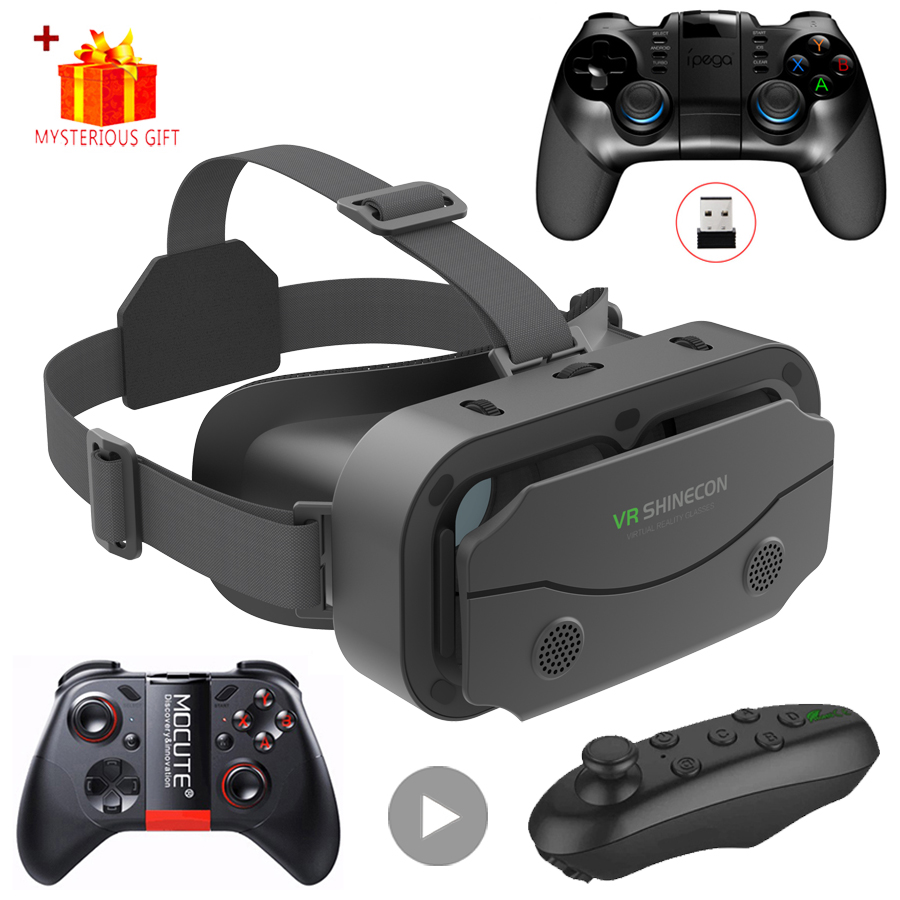 VR 안경 3D 가상 현실 헤드셋 헬멧 렌즈 고글 스마 - Gaming Console Vr 리뷰 및 가격