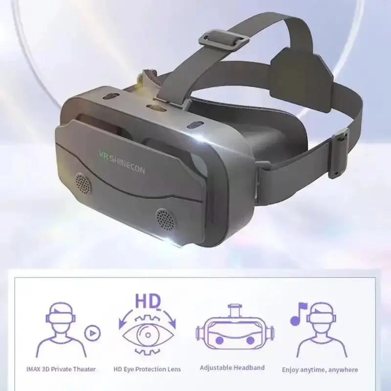 VR 안경 3D 가상 현실 헤드셋 헬멧 렌즈 고글 스마 - Gaming Console Vr 리뷰 및 가격
