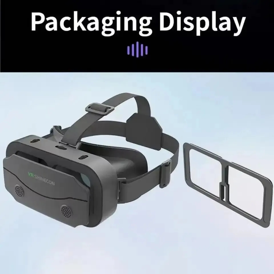 VR 안경 3D 가상 현실 헤드셋 헬멧 렌즈 고글 스마 - Gaming Console Vr 리뷰 및 가격