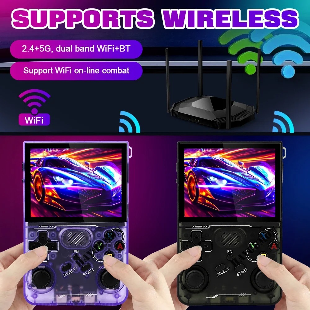 FLLAPT 128G R36XX 레트로 휴대용 게임 콘 - Gaming Console Online 리뷰 및 가격