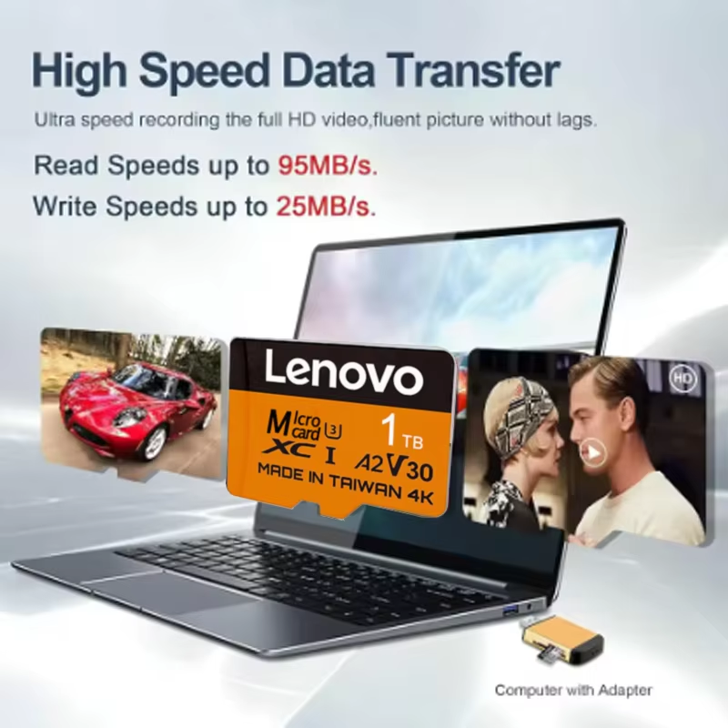 레노버 세이큐어 512GB SD 카드 마이크로 TF S - Gaming Console And Monitor 리뷰 및 가격