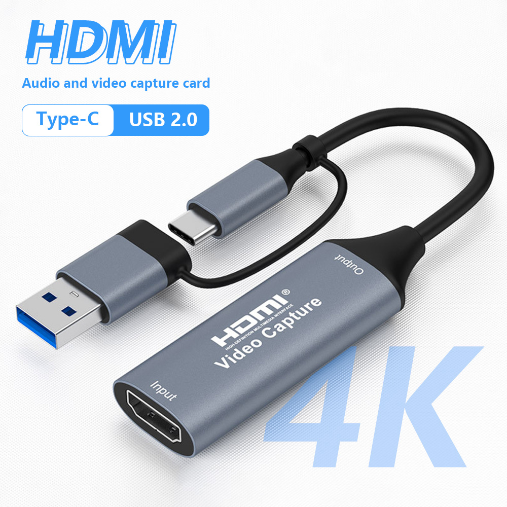 4K 2-in-1 USB 2.0 비디오 캡처 카드 US - Gaming Console With Phone 리뷰 및 가격