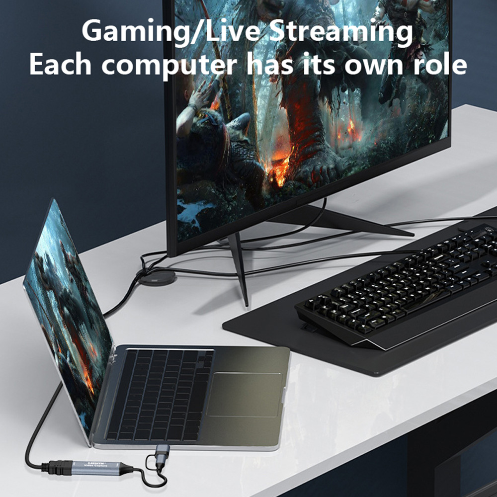4K 2-in-1 USB 2.0 비디오 캡처 카드 US - Gaming Console With Phone 리뷰 및 가격