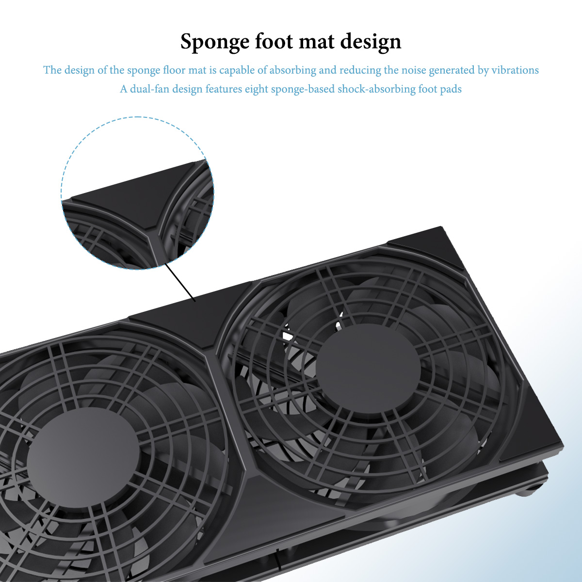 3단 속도 조절 기능이 있는 듀얼 USB 냉각 팬 |  - Console Cooling Fan 리뷰 및 가격