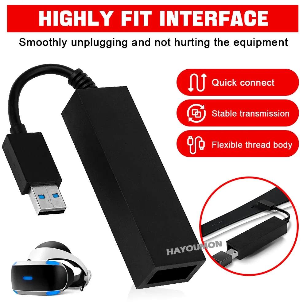 PS5 VR 케이블 어댑터, PS5 콘솔용 USB 3. - Gaming Console Vr 리뷰 및 가격
