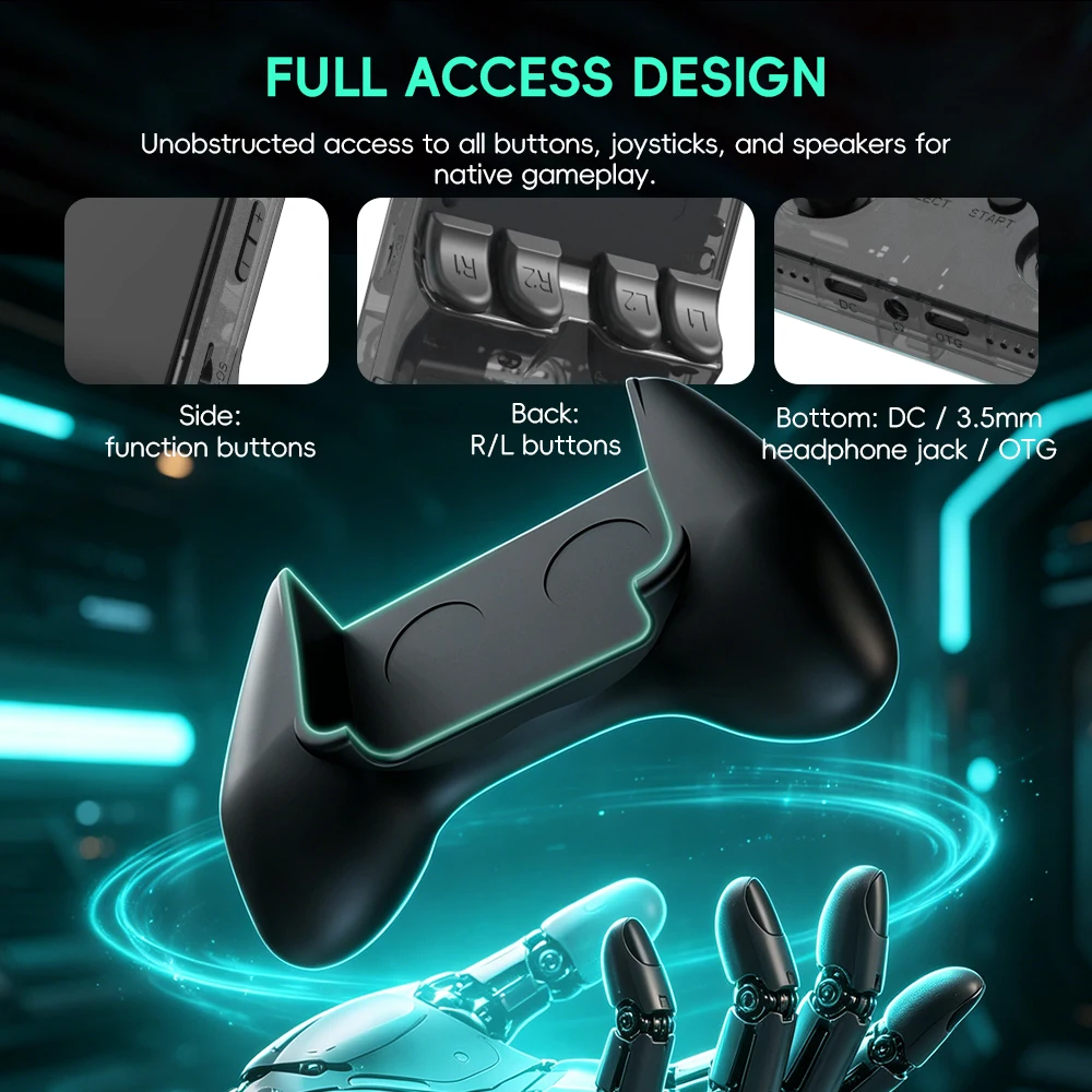 데이터 프로그 R36S 게임 그립 인체공학적 핸드헬드  - Gaming Console Deals 리뷰 및 가격