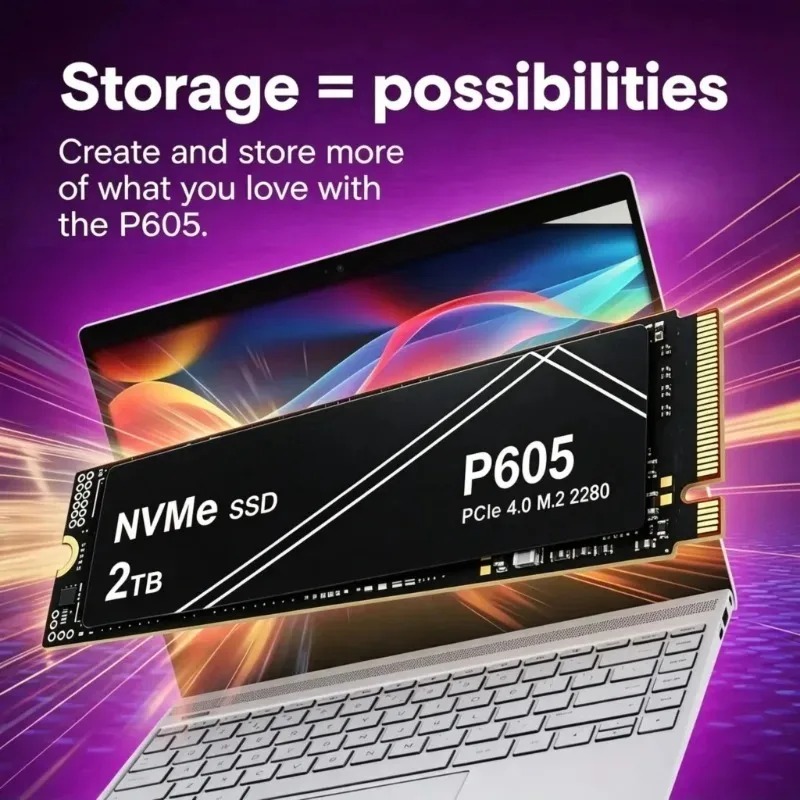 고속 2026 핫 세일 신제품 P605 NVMe PCI - Gaming Console Driving 리뷰 및 가격
