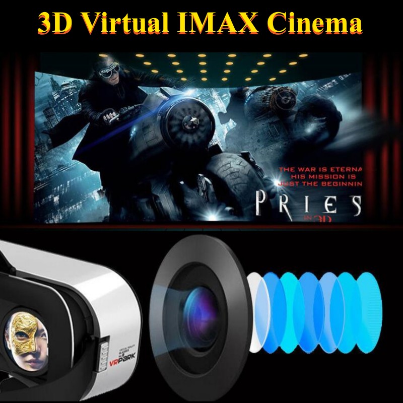 V5 가상 현실 VR 안경, IMAX 3D HD 비디오 - Gaming Console Vr 리뷰 및 가격