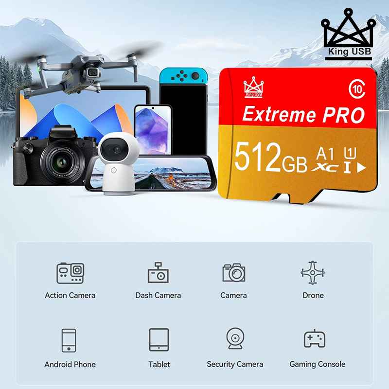 신뢰할 수 있는 메모리 카드 256GB 마이크로 TF  - Gaming Console And Monitor 리뷰 및 가격