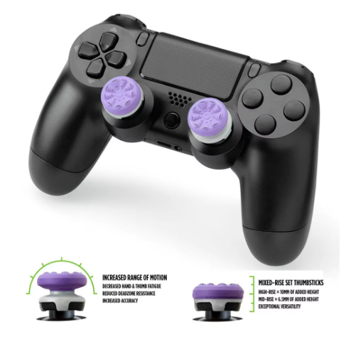 P5/P4 조이스틱 부스터 캡용 실리콘 엄지 그립 2개 - Gaming Console For Tv 리뷰 및 가격