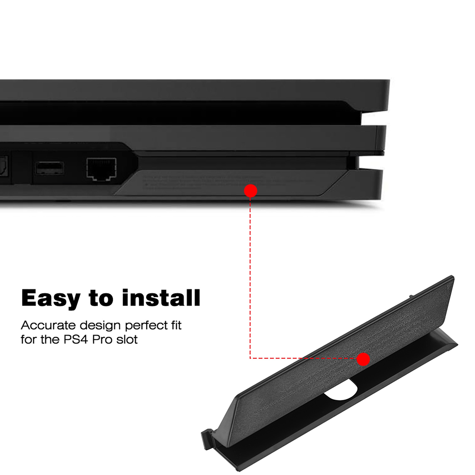 소니 PS4 프로 콘솔 슬롯 커버 도어 플랩 슬롯 용  - Gaming Console With Phone 리뷰 및 가격