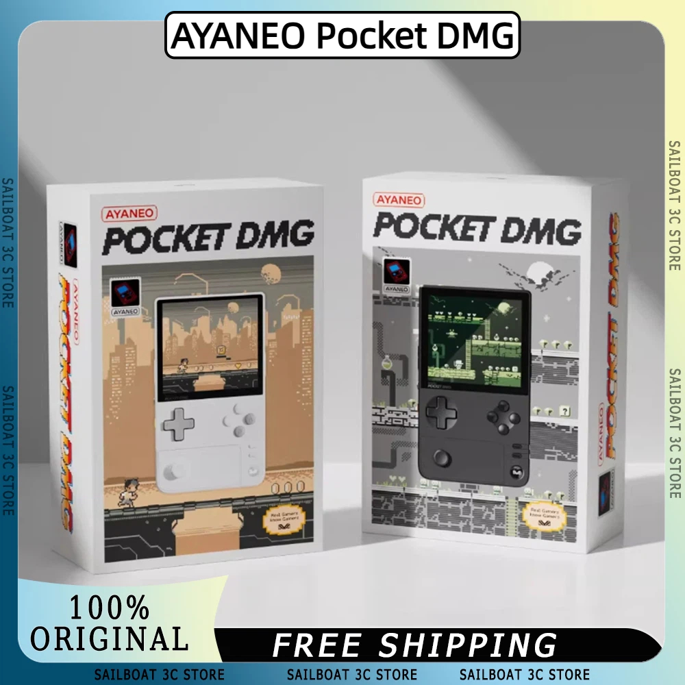 새로운 실버 아야네오 포켓 DMG 휴대용 게임 콘솔 스 - Gaming Console Online 리뷰 및 가격