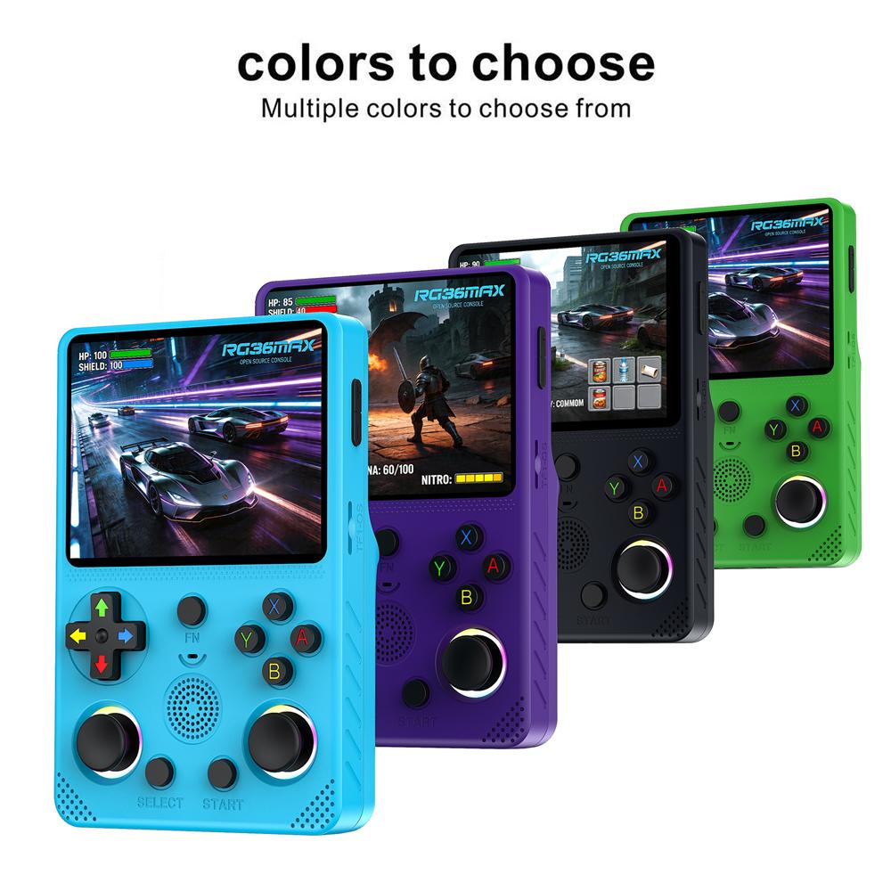 RG36max 2026 휴대용 레트로 게임기 3.5인치 - Gaming Console G5 리뷰 및 가격