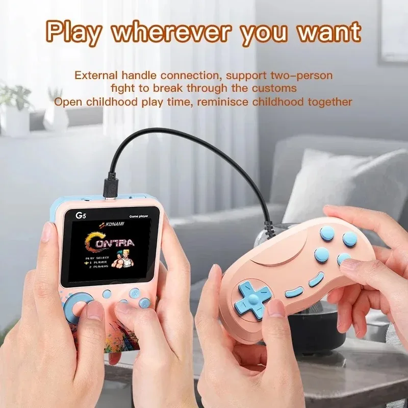 G5 휴대용 게임 콘솔 500가지 클래식 레트로 게임  - Gaming Console G5 리뷰 및 가격