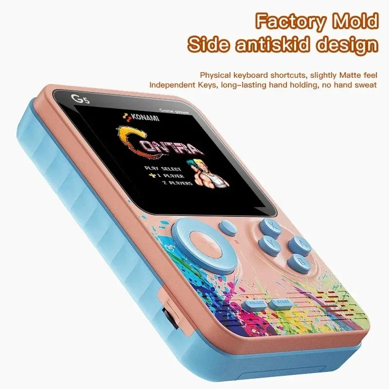 G5 휴대용 게임 콘솔 500가지 클래식 레트로 게임  - Gaming Console G5 리뷰 및 가격